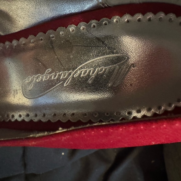 Deep dark red rhinestone high heels special occasions - Picture 12 of 12